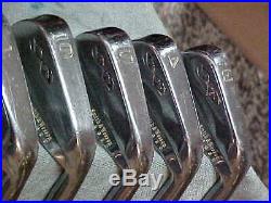 Snake Eyes Smith & Wesson Forged Tour Blade Golf Clubs Irons Set 3-PW New Grips
