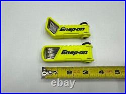 Snap-on Tools USA NEW HI-VIZ 2pc Offset 45° & Straight Feeler Gauge Blade Sets
