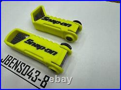 Snap-on Tools USA NEW HI-VIZ 2pc Offset 45° & Straight Feeler Gauge Blade Sets