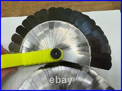 Snap-on Tools USA NEW HI-VIZ 2pc Offset 45° & Straight Feeler Gauge Blade Sets