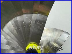 Snap-on Tools USA NEW HI-VIZ 2pc Offset 45° & Straight Feeler Gauge Blade Sets