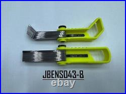 Snap-on Tools USA NEW HI-VIZ 2pc Offset 45° & Straight Feeler Gauge Blade Sets