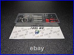 Snap-on Tools USA NEW RED & BLACK Interchangable Feeler Blade Gauge Set FB336RNB