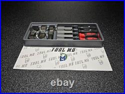 Snap-on Tools USA NEW RED & BLACK Interchangable Feeler Blade Gauge Set FB336RNB