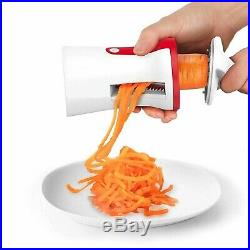 Spiralizer Vegetable Slicer 3 Blade Veggie Pasta Spaghetti Maker Cutter Set