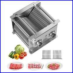 Stainless Steel Blade Set for Meat Cutter, 5mm Slice, Easy Clean