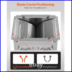 Stainless Steel Blade Set for Meat Cutter, 5mm Slice, Easy Clean
