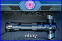 Star Wars Galaxy's Edge KYLO REN Legacy Lightsaber With 36 Blade & Stand SET NEW