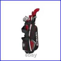 Strata Plus Men's Golf Package Set 14pc Left Hand 4PKL190714067