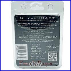 StyleCraft Diamond Cut Fixed Blade DLC Diamond Blade withThe One Cutter set SC541B