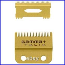 StyleCraft / Gamma Fixed Gold Titanium Fade Blade Set GP521G, SC521G NEW