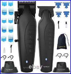 Supreme Trimmer 2-in-1 Vader Clipper & Trimmer DLC Set STC5098 & ST3778 Black