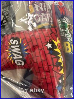 Swag Golf Goes Boom Blade Cover Set In Hand New Sealed