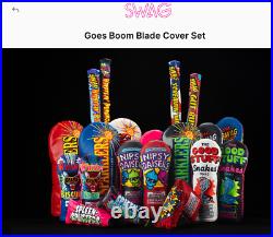 Swag Golf Goes Boom Blade Cover Set In Hand New Sealed