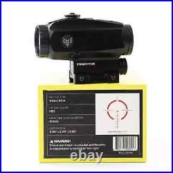 Swampfox Trihawk 3x30 Prism Scope Shake'N Wake Trident MOA Red/Green Reticle