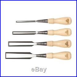 Sweetheart 750 series socket chisel set (4-piece) stanley wood blade thin tool
