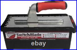 SwitchBlade Trowel Set with 8 Interchangeable Blades Ergonomic Design