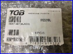 TGB 512321BL Seat Set Black Blade 425 New (TSC)