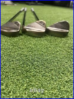 TaylorMade Hi-Toe Wedge Set 50.09 56.10 60.07 Lofts RH, Hi-Rev 2.0 NEW GRIPS