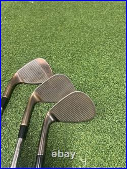 TaylorMade Hi-Toe Wedge Set 50.09 56.10 60.07 Lofts RH, Hi-Rev 2.0 NEW GRIPS