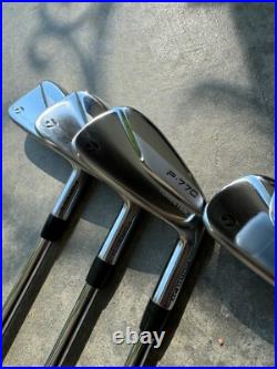 TaylorMade P770 4-PW Stiff Right Hand Iron Set NEW