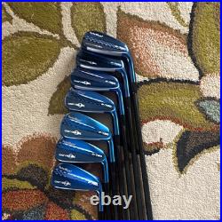 TaylorMade P790 4-PW Iron Set 7 Clubs RH Stiff Steel Dynamic Gold 105 S300