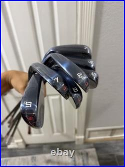 TaylorMade Pursuit Collection Oracle Red Bull P790 4-PW Iron Set (Dynamic Gold)
