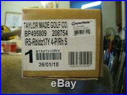 TaylorMade RBladez rocket blades Iron Set 4-P stiff steel Shafts New in Box