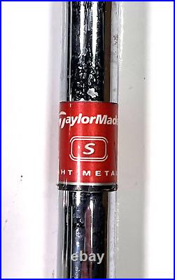 Taylormade RAC HT Irons 3-4-5-6-7-8-9-P RH TM-Light Metal S-Flex NEW GRIPS
