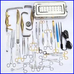 Tebbetts Breast Surgery Instruments Set of 38 PCs, Breast Augmentation Set