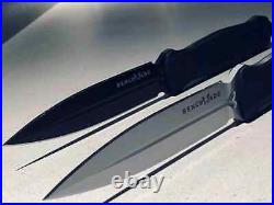 The Infidel Double Threat Set Satin 133 Black 133BK New Boxed Pair