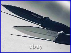 The Infidel Double Threat Set Satin 133 Black 133BK New Boxed Pair
