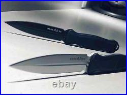 The Infidel Double Threat Set Satin 133 Black 133BK New Boxed Pair