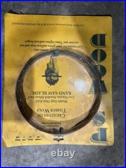 Timber Wolf PS Wood BAND SAW BLADE SET (5) LENGTH 133 ALL NEW SEALED SEE PIC