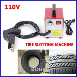 Tire Groover Rubber Cut Tyre Regroover Cutter Blade Iron Truck Grooving Set NEW