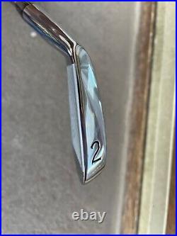 Titleist 681 By Miura #2 iron Tiger Woods (T) Stamp RARE Japan made! 164/500