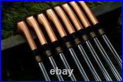 Titleist 690. MB Custom Copper Finish (3i-Pw) Dynamic Gold S200 Shaft Iron Set