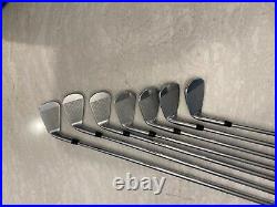 Titleist CB620 Iron Set with Project X 6.0 shafts extra stiff mint condition