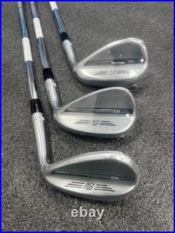 Titleist Vokey Sm10 Chrome Wedges Set 52 56 60 Rh (brand New)
