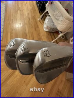 Titleist Vokey Sm11 Wedge Set Of Three 50/54/60 Degree 8 Deg Bounce Brand New