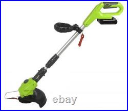 ToolTronix 20V Cordless Electric Grass Trimmer Strimmer Pruner Battery Included