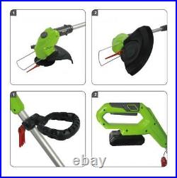 ToolTronix 20V Cordless Electric Grass Trimmer Strimmer Pruner Battery Included