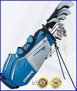 Top Flite Senior Flex Gamer Mens 16 Piece Graphite Shaft Complete Golf Bag Set