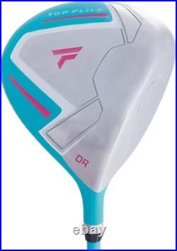 Top Flite Youth Girls Golf Club 9-Piece Complete Set Ages 9-12 Height 53+ RH LH