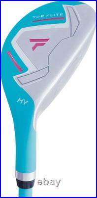Top Flite Youth Girls Golf Club 9-Piece Complete Set Ages 9-12 Height 53+ RH LH