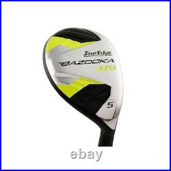 Tour Edge Golf Bazooka 470 Black Complete Set-Steel Shaft-RH