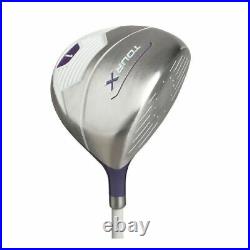 Tour X Size 3 (Age 12+) 5pc Jr Golf Set withStand Bag Right Hand Purple
