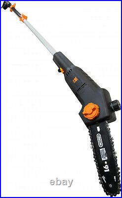 Tree Trimmer Pole Saw Electric Chainsaw Pruner 5-7' Telescoping 12' Branch Reach