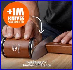 Tumbler Diamond Sharpener Set Tumbler Rolling Knife Sharpening 15° And 20° Angle
