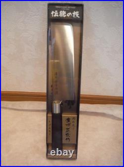 Unused Japanese Knife Set (5 Pieces) dento no waza Seki Blades, Made in Japan